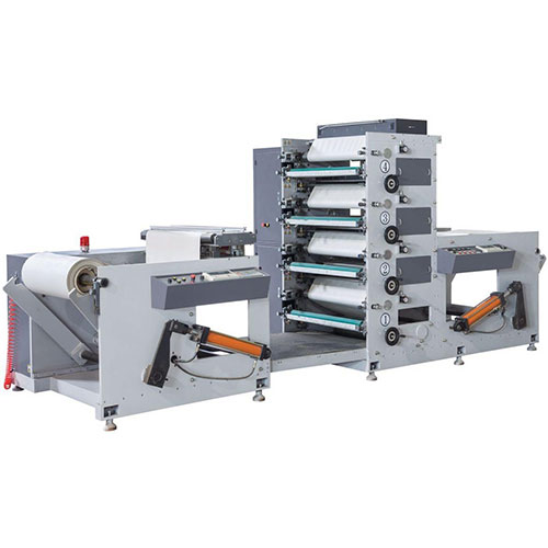 HSR-950 Máquina de impresión flexográfica (cuatro colores)